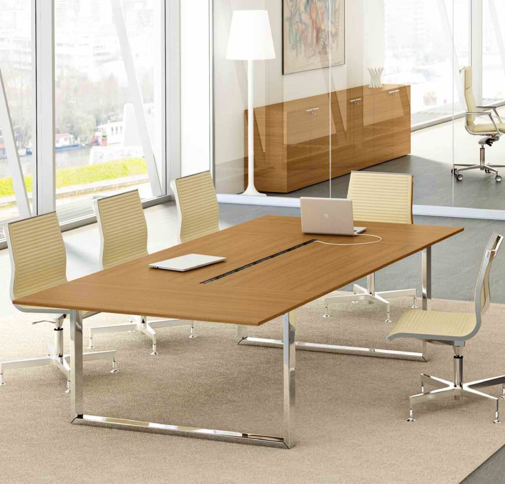 Classic Italian Boardroom & Meeting Table MFC, Laminate + More
